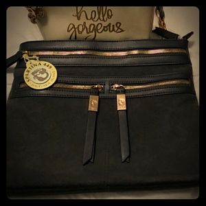 Spartina bag and makeup case